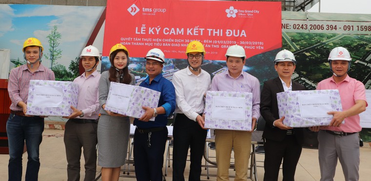 Nỗ lực cán đích bàn giao nhà giai đoạn 1 TMS Grand City Phuc Yen ảnh 4