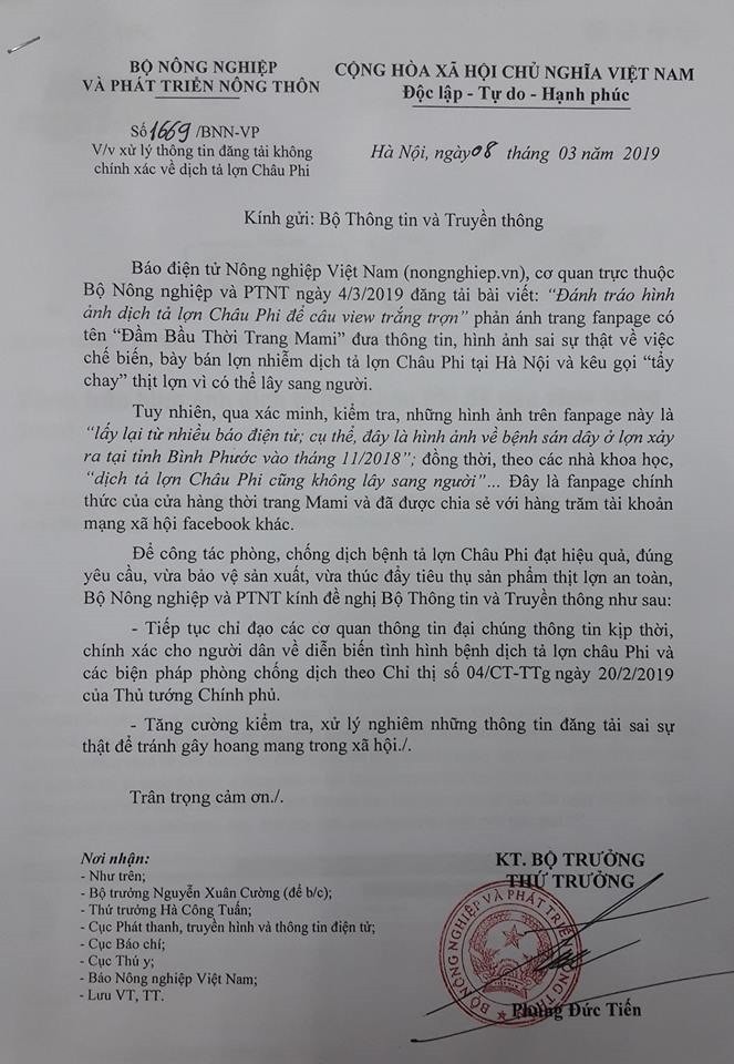 Tung tin sai sự thật, chủ Fanpage Đầm Bầu Mami có thể bị phạt 20 triệu đồng ảnh 1