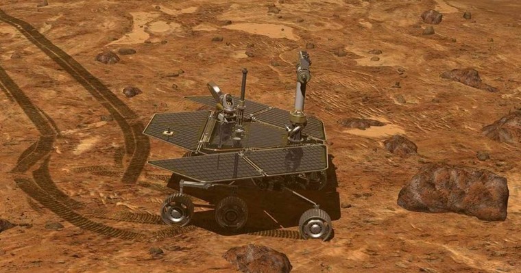 NASA công bố hình ảnh cuối cùng robot thám hiểm Opportunity chụp được trước khi chết ảnh 1