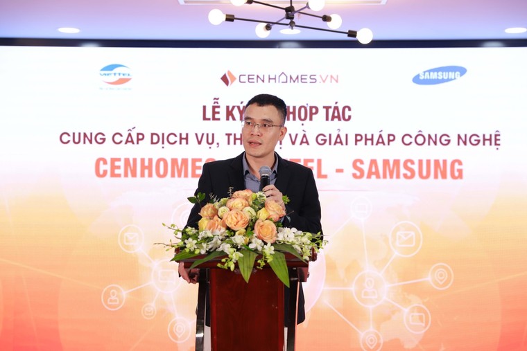 Hai ông lớn Viettel và Samsung bắt tay hợp tác với website BĐS Cenhomes.vn ảnh 1