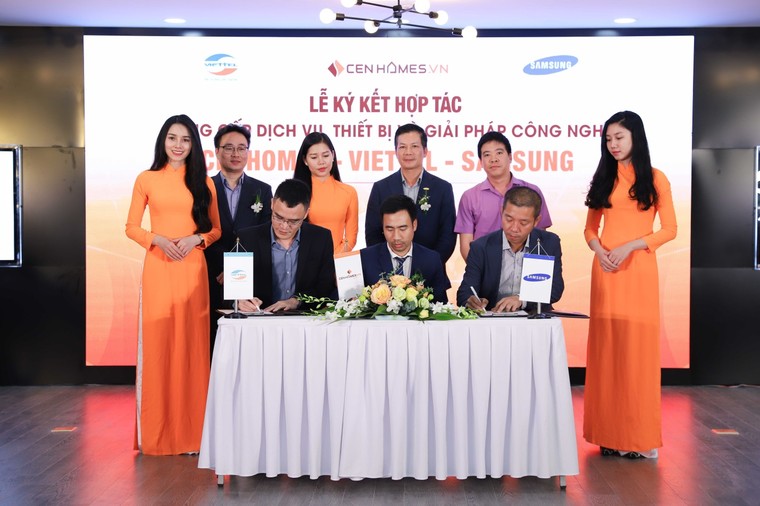 Hai ông lớn Viettel và Samsung bắt tay hợp tác với website BĐS Cenhomes.vn ảnh 3