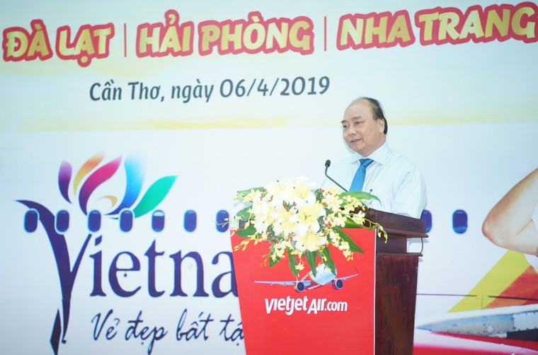 Thủ tướng dự khai trương 5 đường bay mới đi, đến Cần Thơ ảnh 1