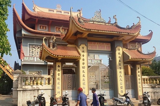 Làm rõ vụ người người đàn ông tử vong trong tư thế treo cổ ở sân chùa ảnh 1