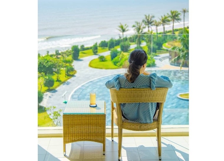 Những góc ảnh đẹp 'tựa trời Tây' tại FLC Sầm Sơn ảnh 6