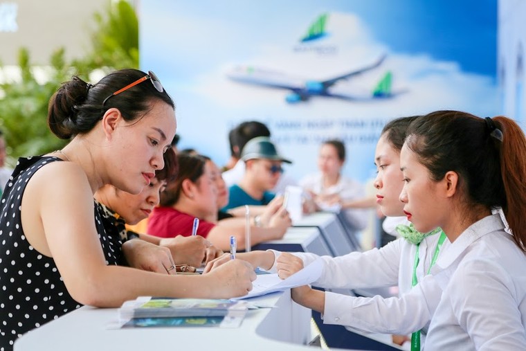 Sức hút đặc biệt của vé Hạng thương gia với giá trải nghiệm tại Bamboo Airways Tower 265 Cầu Giấy ảnh 3