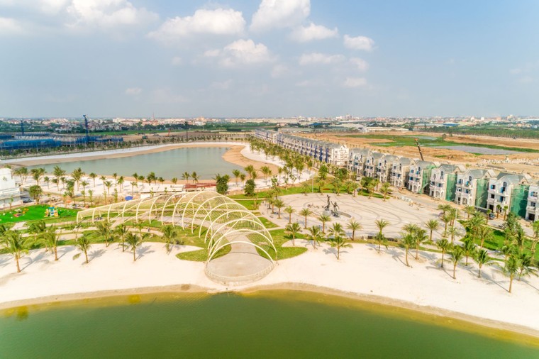 Chiêm ngưỡng thành phố biển hồ Vinhomes Ocean park sắp lộ diện ảnh 4