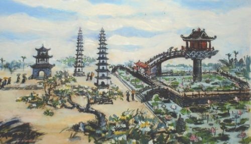 Công trình Cửu Trùng Đài được xây dựng từ năm bao nhiêu?