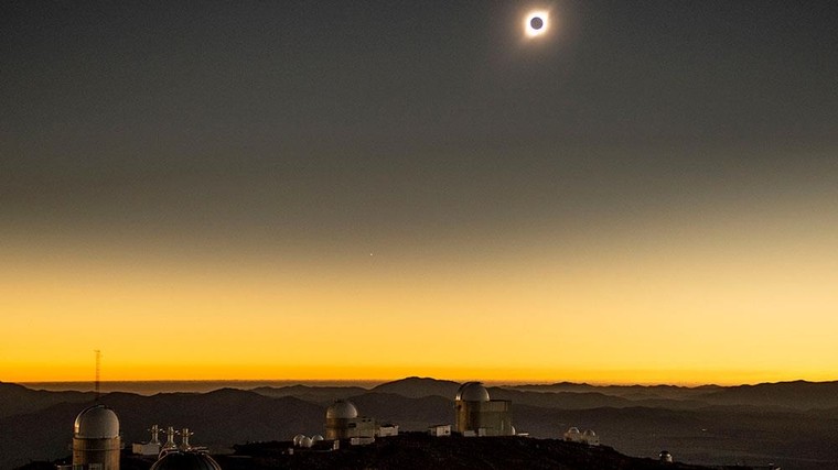 Nhật thực toàn phần cuối cùng của thập niên trên bầu trời Nam Mỹ ảnh 6