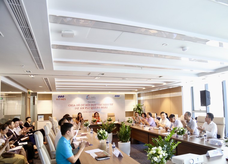 Xúc tiến gặp mặt đối tác chiến lược 3 miền, siêu dự án FLC Quảng Ngãi chính thức khởi động ảnh 1