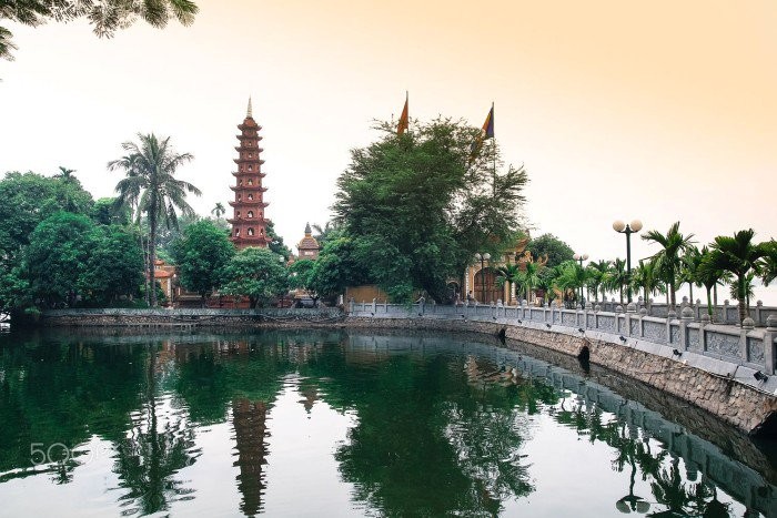 Chùa Trấn Quốc được công nhận là Di tích lịch sử văn hóa quốc gia vào năm nào?