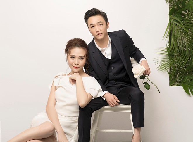 Cường Đô La và Đàm Thu Trang chụp ảnh cưới với Subeo ảnh 1