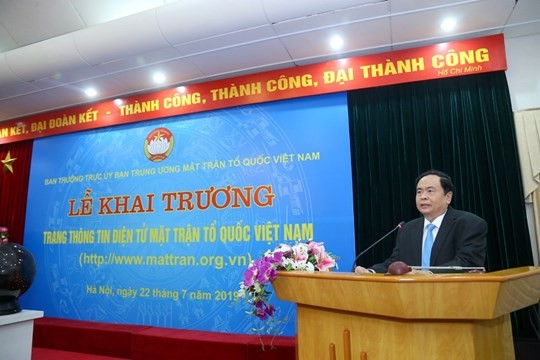 Khai trương Trang thông tin điện tử mới Mặt trận Tổ quốc Việt Nam ảnh 2