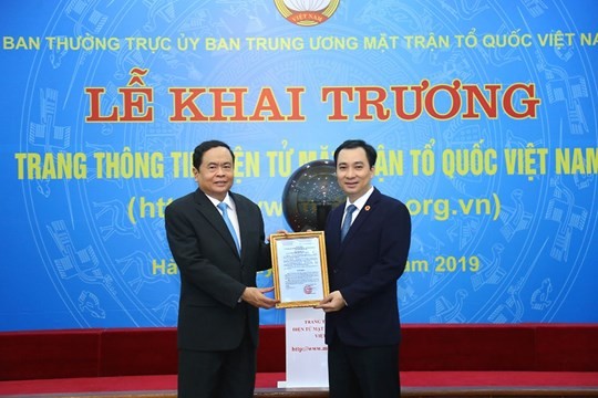 Khai trương Trang thông tin điện tử mới Mặt trận Tổ quốc Việt Nam ảnh 4