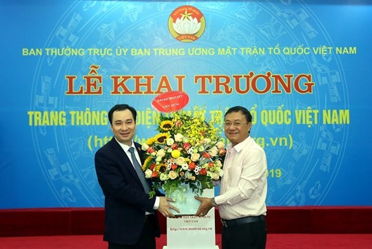 Khai trương Trang thông tin điện tử mới Mặt trận Tổ quốc Việt Nam ảnh 6