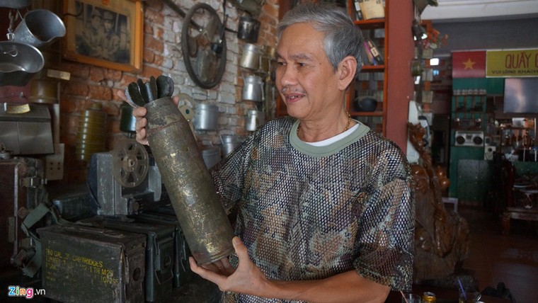 Cựu binh sưu tầm hơn 250 kỷ vật về chiến tranh ảnh 3