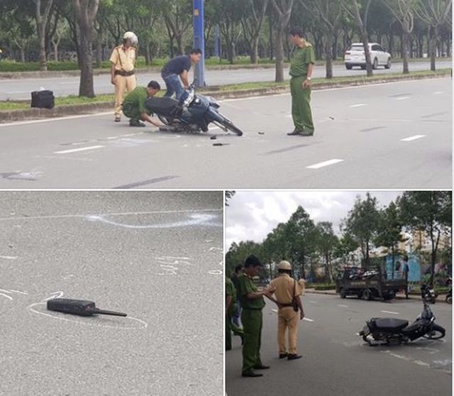 Ra lệnh dừng xe, Thiếu tá Cảnh sát giao thông bị tông trọng thương ảnh 1