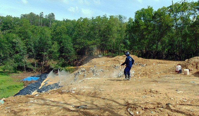 Khu xử lý rác thải sinh hoạt Tam Nghĩa hoạt động trở lại ảnh 2