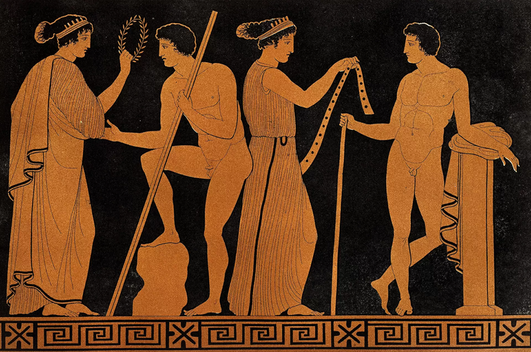 Ngay từ thời Hy Lạp cổ đại, vòng nguyệt quế là hình gì?