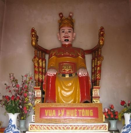 Vua Lý Huệ Tông đi tu với pháp danh là gì?