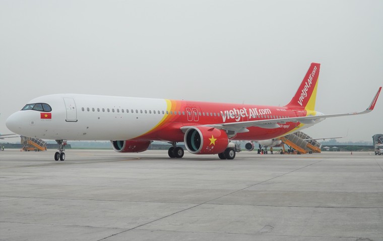 Vietjet đón tàu bay A321neo ACF 240 ghế đầu tiên trên thế giới ảnh 4