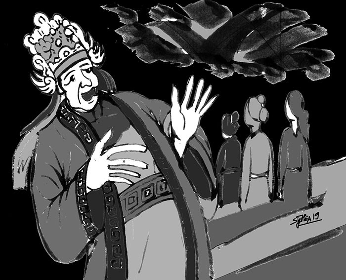 Vừa lên ngôi, ông đã sai thuộc hạ bí mật hại người có ý nhục mạ mẹ mình. Đó là ai?