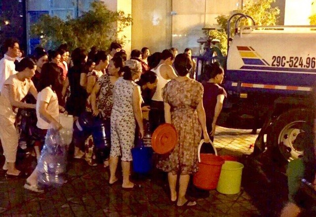 Tạm dừng cấp nước vô thời hạn, Công ty nước sạch Sông Đà mong dân thông cảm ảnh 2