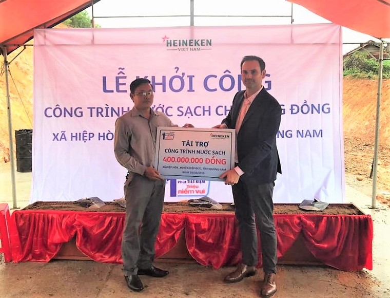 Heineken Việt Nam tài trợ công trình nước sạch tại Quảng Nam ảnh 3