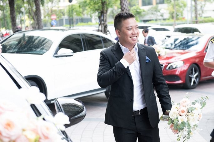 Giang Hồng Ngọc rạng rỡ trong ngày ăn hỏi với chồng sắp cưới ảnh 1