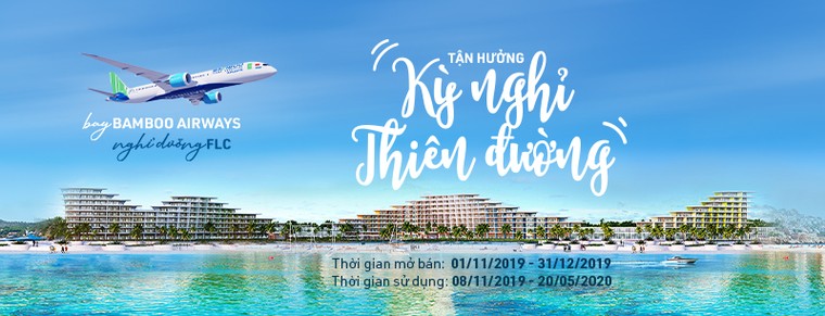 Tận hưởng kì nghỉ thiên đường cùng combo bay - nghỉ dưỡng của Bamboo Airways ảnh 1