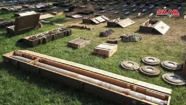 Bất ngờ phát hiện căn cứ chứa đầy vũ khí hóa học của phiến quân ở Syria ảnh 2