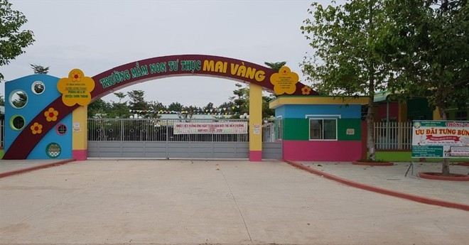Đình chỉ cơ sở mầm non có cô giáo bị tố đâm vật nhọt vào tay trẻ ảnh 1