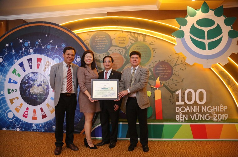 HDBank được vinh danh Top 10 Doanh nghiệp bền vững năm 2019 ảnh 1