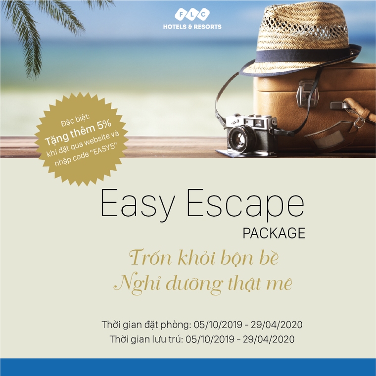 Easy Escape Package: Trải nghiệm nghỉ dưỡng đẳng cấp với chi phí tối ưu tại FLC Hotels & Resort ảnh 1