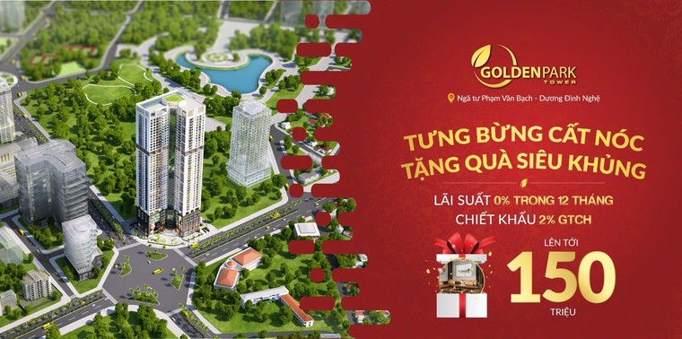 Mở bán đợt cuối, chào mừng cất nóc dự án Golden Park Tower ảnh 2