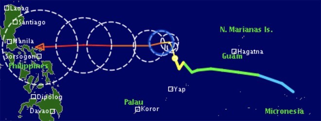 Dự kiến siêu bão Kammuri sẽ đổ bộ vào Philipines đúng ngày khai mạc SEA Games 30 ảnh 1