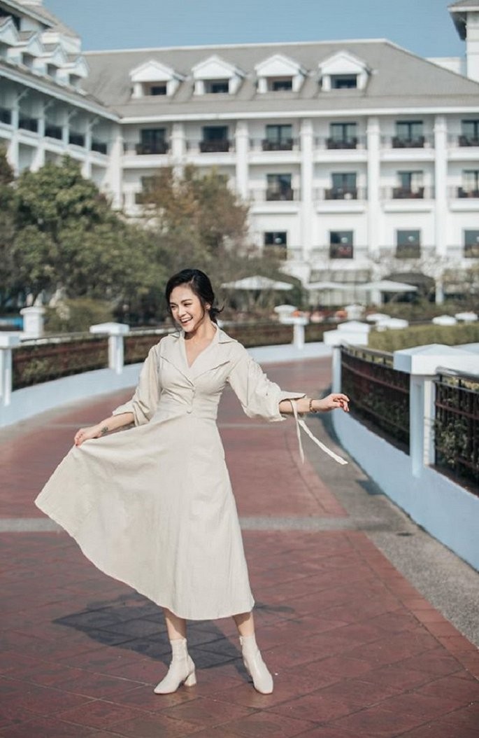 Sau ồn ào clip nóng, Thu Quỳnh ‘Về nhà đi con’ tái xuất rạng rỡ ảnh 1