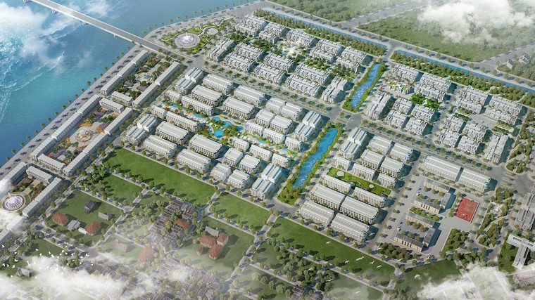 Palm Village – 'lá phổi' xanh giữa lòng đô thị FLC Tropical City Ha Long ảnh 1