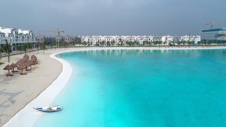 Vinhomes Ocean Park đạt kỷ lục ‘Khu đô thị có biển hồ nước mặn và hồ nước ngọt nhân tạo trải cát trắng lớn nhất thế giới’ ảnh 2