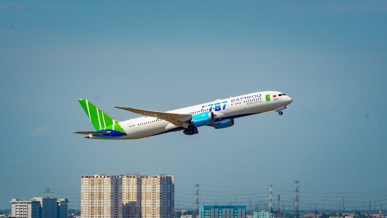 Bamboo Airways chính thức khai thác chuyến bay thương mại đầu tiên bằng Boeing 787-9 Dreamliner ảnh 12