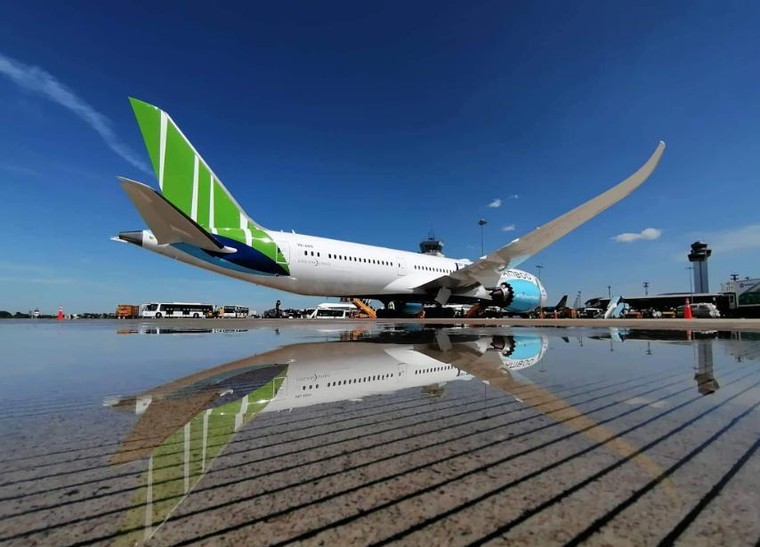 Bamboo Airways chính thức khai thác chuyến bay thương mại đầu tiên bằng Boeing 787-9 Dreamliner ảnh 4