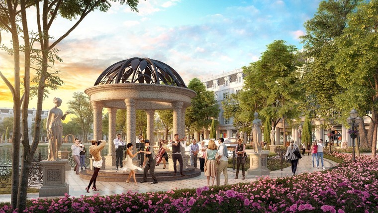 Vẻ đẹp độc đáo của công viên hồ Mắt Rồng – KĐT Danko City Thái Nguyên ảnh 2