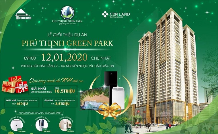 Phú Thịnh Green Park chính thức được giới thiệu ra thị trường ảnh 1