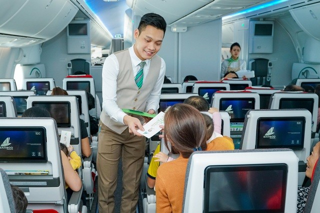 Chiêm ngưỡng máy bay thân rộng Boeing 787-9 Dreamliner tiếp theo mang tên 'Sam Son Beach' của Bamboo Airways ảnh 1