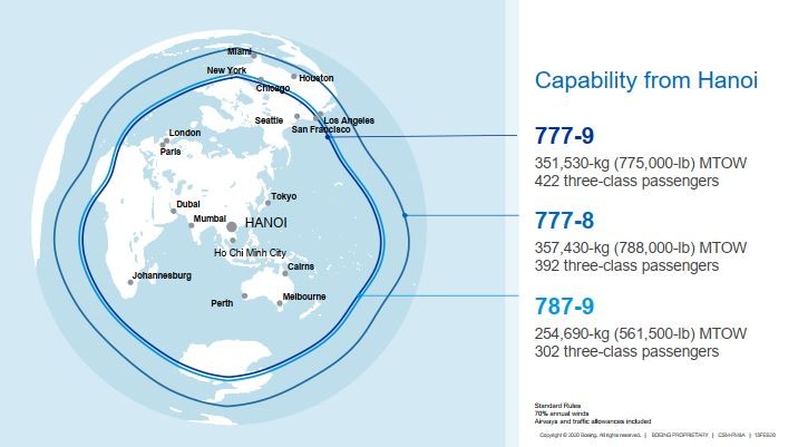 Hãng máy bay Boeing giới thiệu Bamboo Airways dòng máy bay mới Boeing 777-X ảnh 6