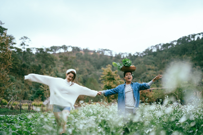 Những khoảnh khắc ngọt ngào, tình tứ của Trường Giang - Nhã Phương trong bộ ảnh ngày Valentine ảnh 11