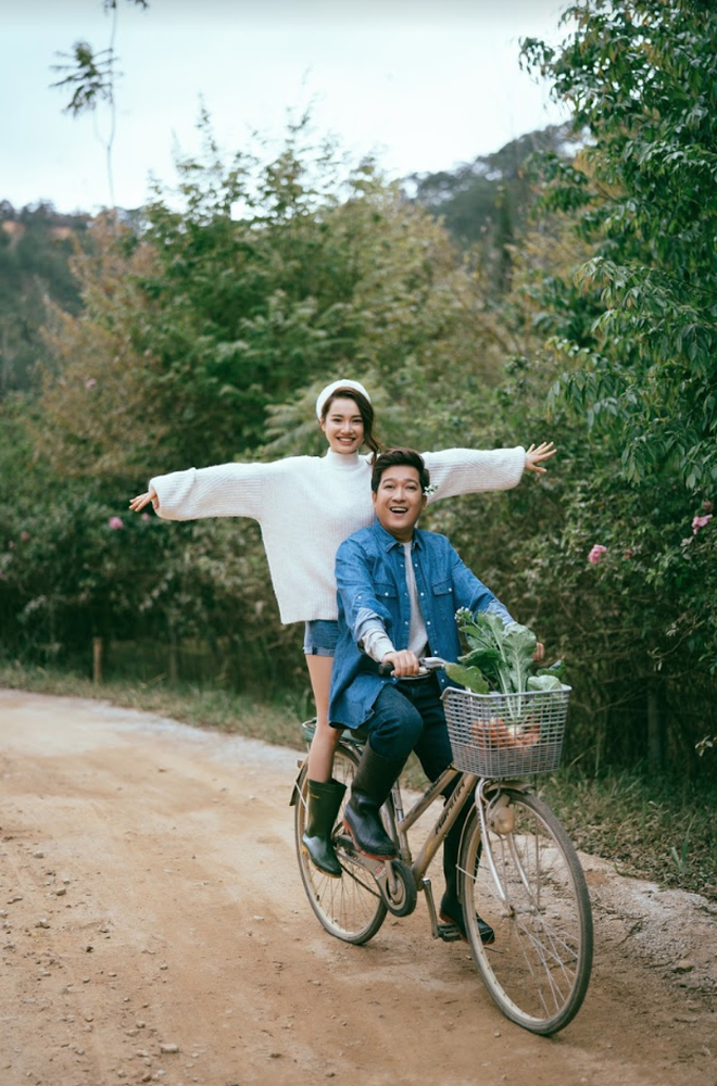 Những khoảnh khắc ngọt ngào, tình tứ của Trường Giang - Nhã Phương trong bộ ảnh ngày Valentine ảnh 12