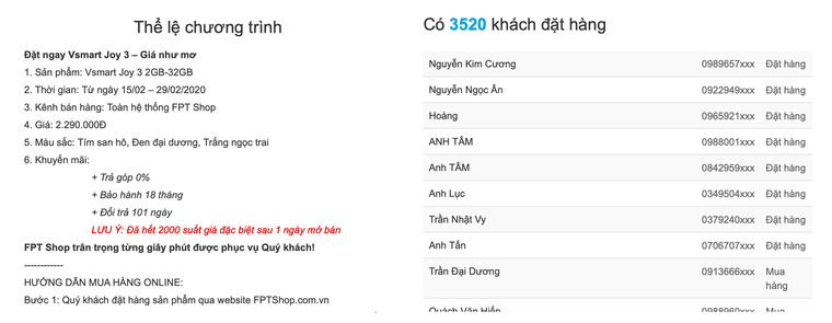 Vsmart Joy 3 xô đổ kỉ lục bán hàng phân khúc dưới 3 triệu đồng ảnh 1