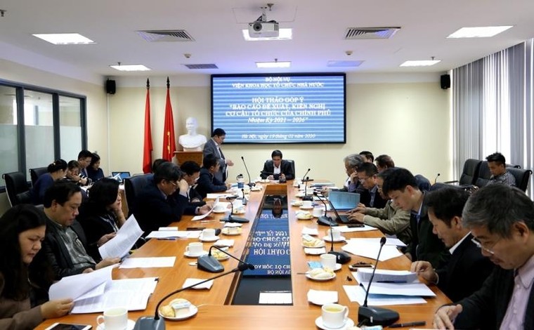 Đề xuất hợp nhất hàng loạt Bộ, giảm một Phó Thủ tướng ảnh 1