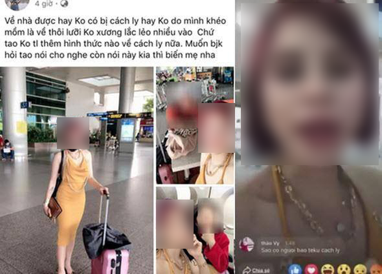 Đã cách ly cô gái trở về từ Daegu khoe trốn được cách ly ảnh 1