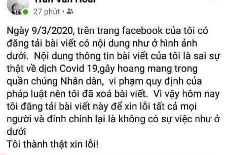 Triệu tập đối tượng tung tin thất thiệt 3 người chết vì Covid-19 ở Nghệ An ảnh 1